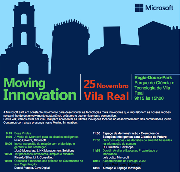 Microsoft Moving Innovation | Vila Real