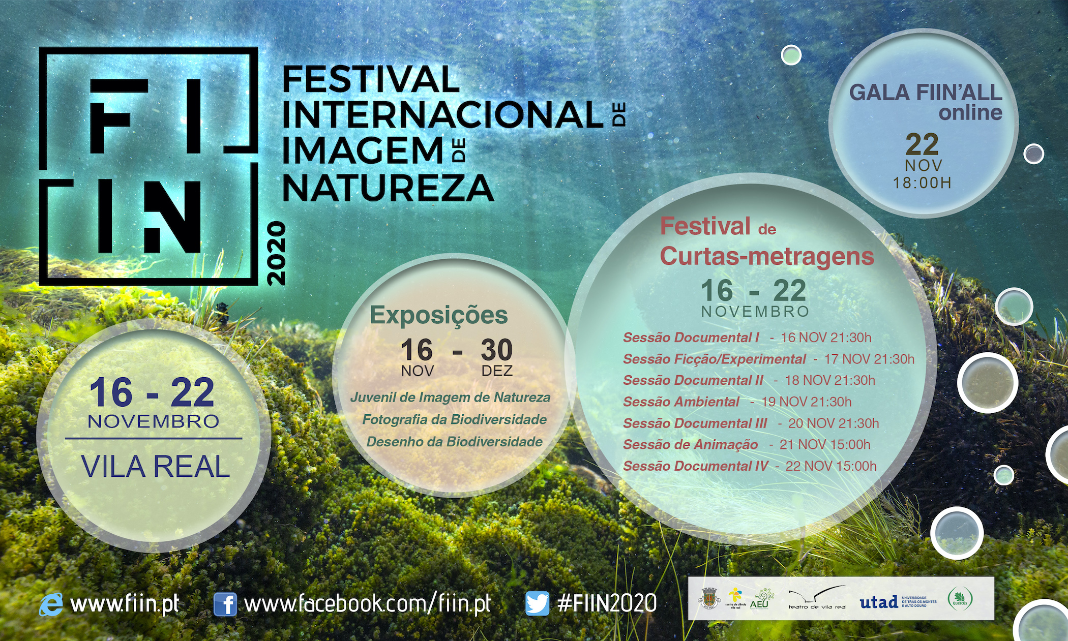 FESTIVAL INTERNACIONAL DE IMAGEM DA NATUREZA | 16 A 22 DE NOVEMBRO 2020
